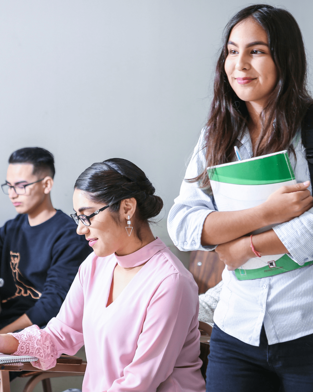 étudiants dans une business school
